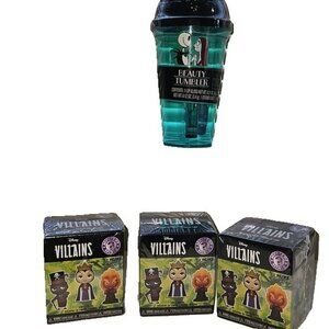 Disney Villains Funko Mystery Minis Vinyl Figure  with a Tumbler